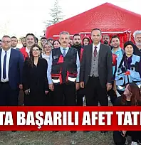 MEAH'ta başarılı afet tatbikatı
