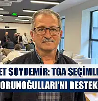 Mehmet Soydemir: TGA Seçimlerinde Ercan Torunoğulları'nı Destekliyoruz