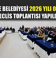 Menteşe Belediyesi 2026 Yılı Ocak Ayı Meclis Toplantısı Yapıldı
