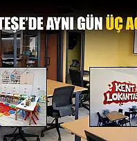 Menteşe'de aynı gün üç açılış