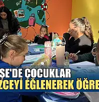 Menteşe'de çocuklar İngilizceyi eğlenerek öğreniyor