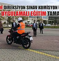 Menteşe'de direksiyon sınav komisyon üyelerine yönelik uygulamalı eğitim tamamlandı