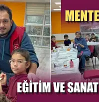 Menteşe'de eğitim ve sanat el ele