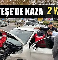 Menteşe'de kaza: 2 yaralı