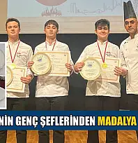 Menteşe'nin genç şeflerinden madalya yağmuru