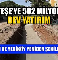 Menteşe'ye 502 milyonluk dev yatırım: Kötekli ve Yeniköy yeniden şekilleniyor