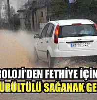 Meteoroloji'den Fethiye İçin Uyarı! Gökgürültülü Sağanak Geliyor