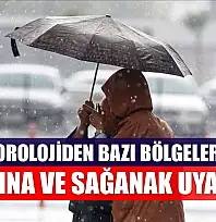 Meteorolojiden bazı bölgeler için fırtına ve sağanak uyarısı