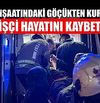 Metro inşaatındaki göçükten kurtarılan 1 işçi hayatını kaybetti