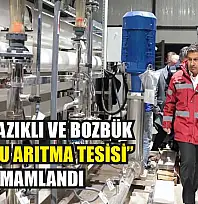 Milas Kazıklı ve Bozbük 'Tuzlu su arıtma tesisi' tamamlandı