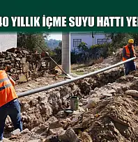Milas'ta 40 yıllık içme suyu hattı yenileniyor
