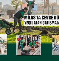 Milas'ta Çevre Düzenleme ve Yeşil Alan Çalışmaları Sürüyor