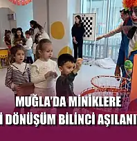 Muğla'da miniklere geri dönüşüm bilinci aşılanıyor