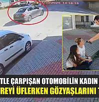 Motosikletle çarpışan otomobilin kadın sürücüsü, alkolmetreyi üflerken gözyaşlarını tutamadı