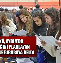 MSKÜ, Aydın'da geleceğini planlayan gençlerle bir araya geldi