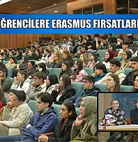 MSKÜ'de öğrencilere erasmus fırsatları tanıtıldı