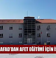 MSKÜ ve AFAD'dan Afet Eğitimi için iş birliği