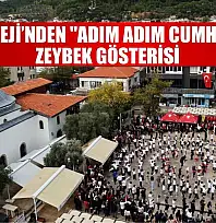 MTK Koleji'nden 'Adım Adım Cumhuriyet' Zeybek gösterisi