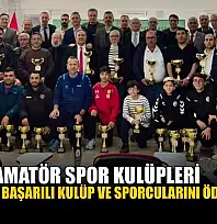 Muğla Amatör Spor Kulüpleri sezonun en başarılı kulüp ve sporcularını ödüllendirdi