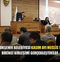 Muğla Büyükşehir Belediyesi Kasım ayı Meclis Toplantısı birinci birleşimi gerçekleştirildi
