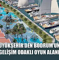 Muğla Büyükşehir'den Bodrum'un Kalbine Gelişim Odaklı Oyun Alanı