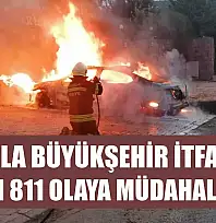 Muğla Büyükşehir İtfaiyesi 4 Bin 811 Olaya Müdahale Etti