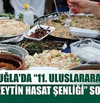 Muğla'da '11. Uluslararası Milas Zeytin Hasat Şenliği' sona erdi