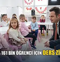 Muğla'da 161 bin öğrenci için ders zili çaldı