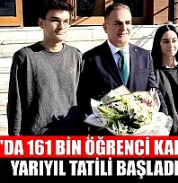 Muğla'da 161 bin öğrenci karne aldı, yarıyıl tatili başladı