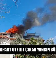 Muğla'da apart otelde çıkan yangın söndürüldü