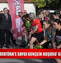 Muğla'da 'Atatürk'e Saygı Gençlik Koşusu' gerçekleşti