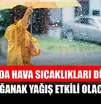 Muğla'da Hava Sıcaklıkları Düşüyor, Sağanak Yağış Etkili Olacak