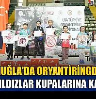 Muğla'da oryantiringde genç yıldızlar kupalarına kavuştu