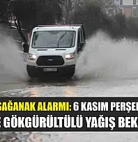 Muğla'da Sağanak Alarmı: 6 Kasım Perşembe Günü 13 İlçede Gökgürültülü Yağış Bekleniyor