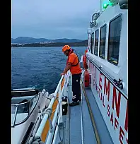 Muğla'da su alan tekne Kıyı Emniyet ekipleri tarafından kurtarıldı