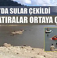 Muğla'da sular çekildi, acı hatıralar ortaya çıktı