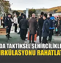 Muğla'da taktiksel şehircilikle yaya sirkülasyonu rahatlatılıyor