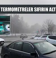 Muğla'da termometreler sıfırın altını gördü
