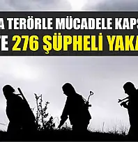 Muğla'da terörle mücadele kapsamında 2025'te 276 şüpheli yakalandı