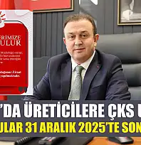 Muğla'da üreticilere ÇKS uyarısı: Başvurular 31 Aralık 2025'te sona eriyor
