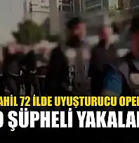Muğla Dahil 72 İlde Uyuşturucu Operasyonu: 970 Şüpheli Yakalandı
