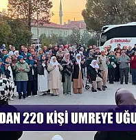 Muğla'dan 220 kişi umreye uğurlandı