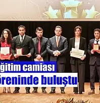 Muğla eğitim camiası ödül töreninde buluştu
