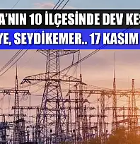 Muğla'nın 10 ilçesinde dev elektrik kesintisi! Fethiye, Seydikemer dahil! 17 Kasım 2025
