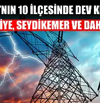 Muğla'nın 10 ilçesinde dev elektrik kesintisi! Fethiye, Seydikemer.. 2 Aralık 2025