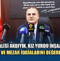 Muğla Valisi Akbıyık, kız yurdu inşaatındaki mağara ve mezar iddialarını değerlendirdi