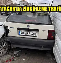 Muğla Yatağan'da zincirleme trafik kazası