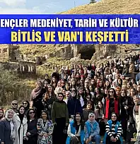 Muğlalı gençler medeniyet, tarih ve kültür kampı ile Bitlis ve Van'ı keşfetti