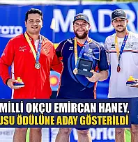 Muğlalı milli okçu Emircan Haney, yılın okçusu ödülüne aday gösterildi