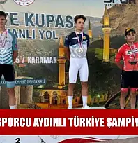 Muğlalı sporcu Aydınlı Türkiye şampiyonu oldu